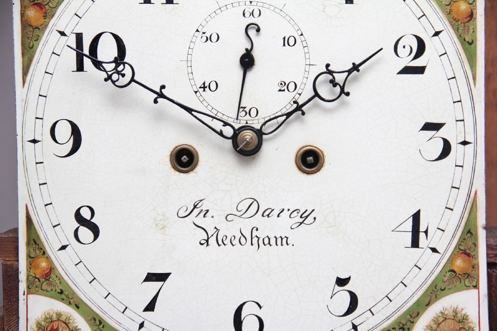 Early 19th Century oak Grandfather clock View IV