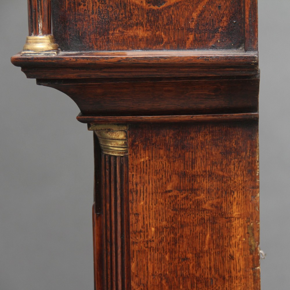Early 19th Century oak Grandfather clock View X