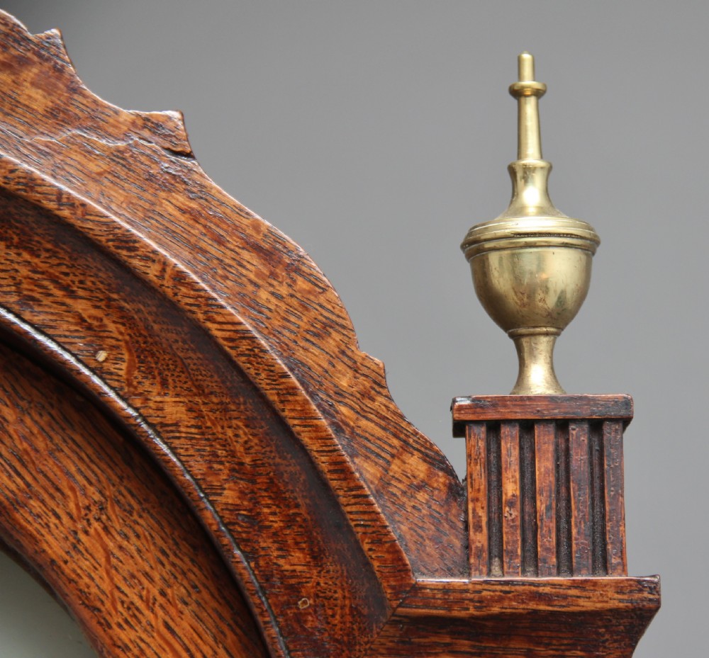 Early 19th Century oak Grandfather clock View XI