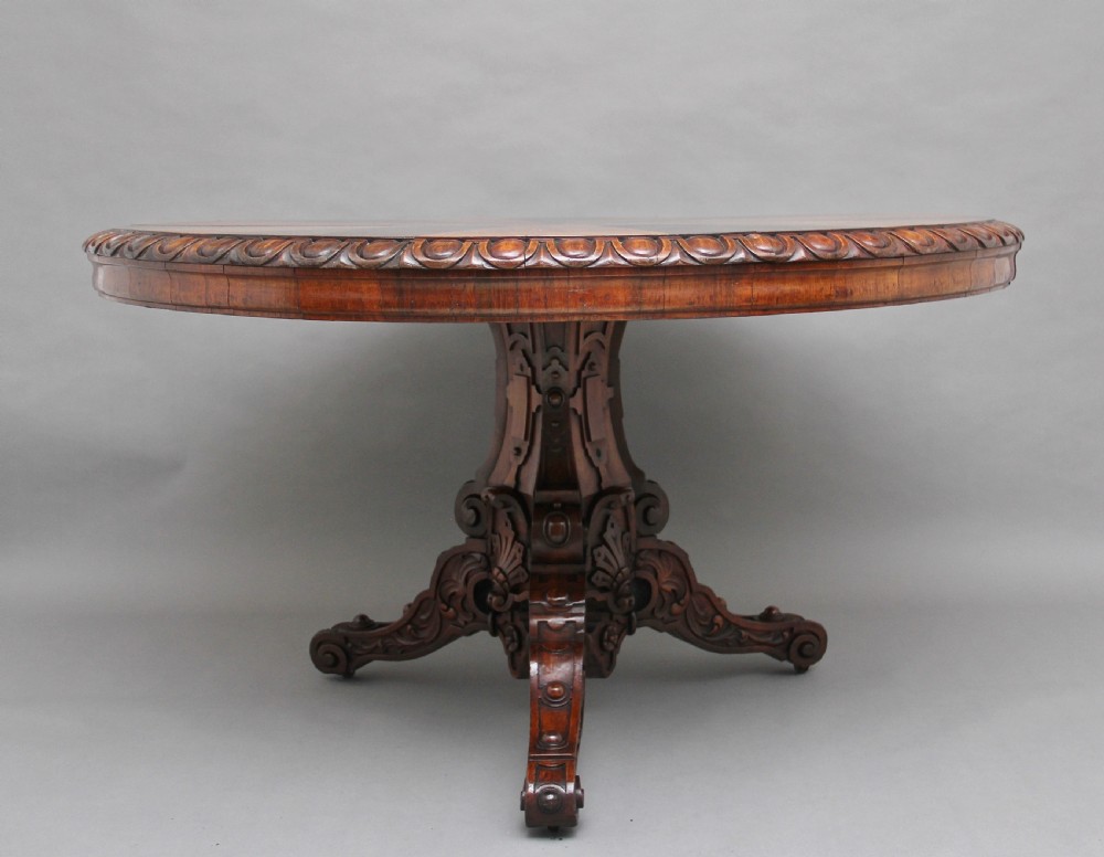 19th Century oak centre table View III