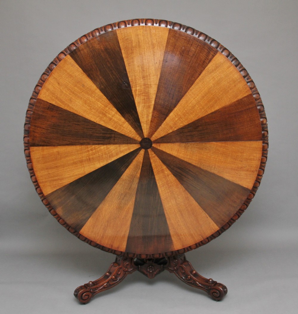 19th Century oak centre table View IV