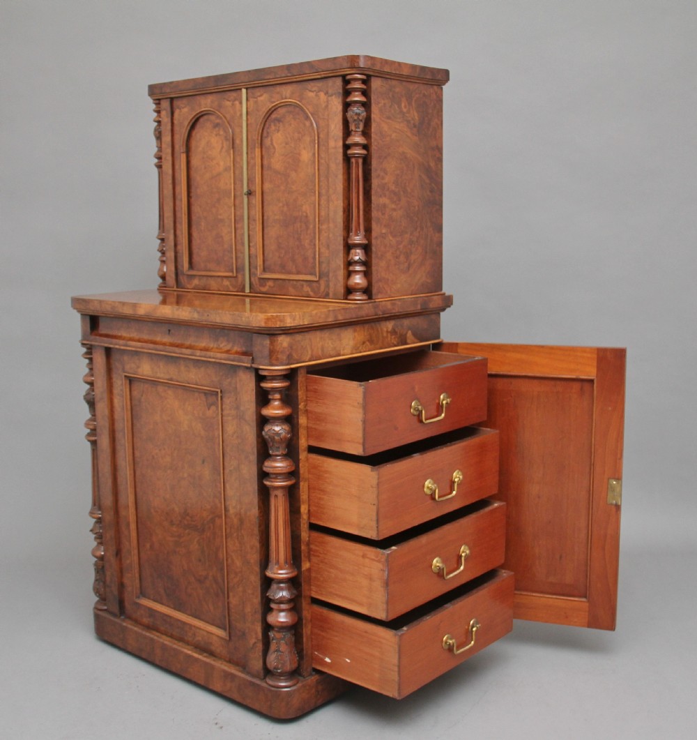19th Century burr walnut desk View X