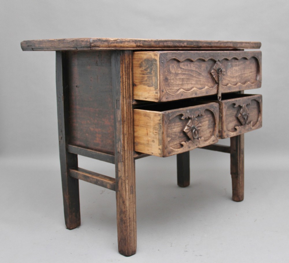 19th Century Chinese elm dresser View IV