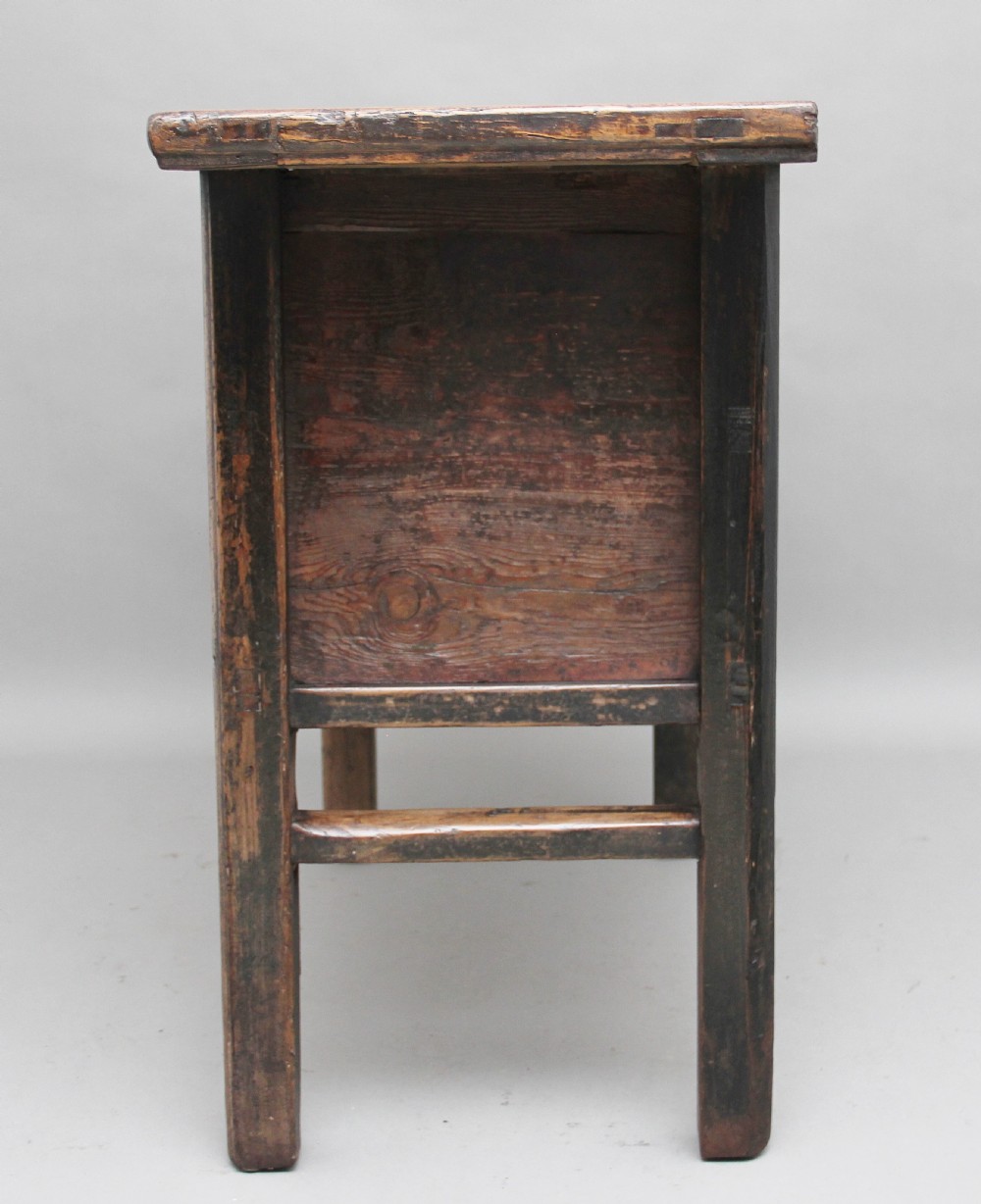 19th Century Chinese elm dresser View VII