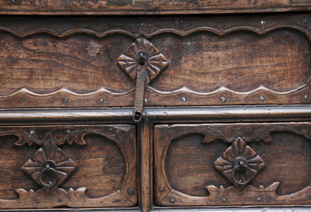 19th Century Chinese elm dresser View XI