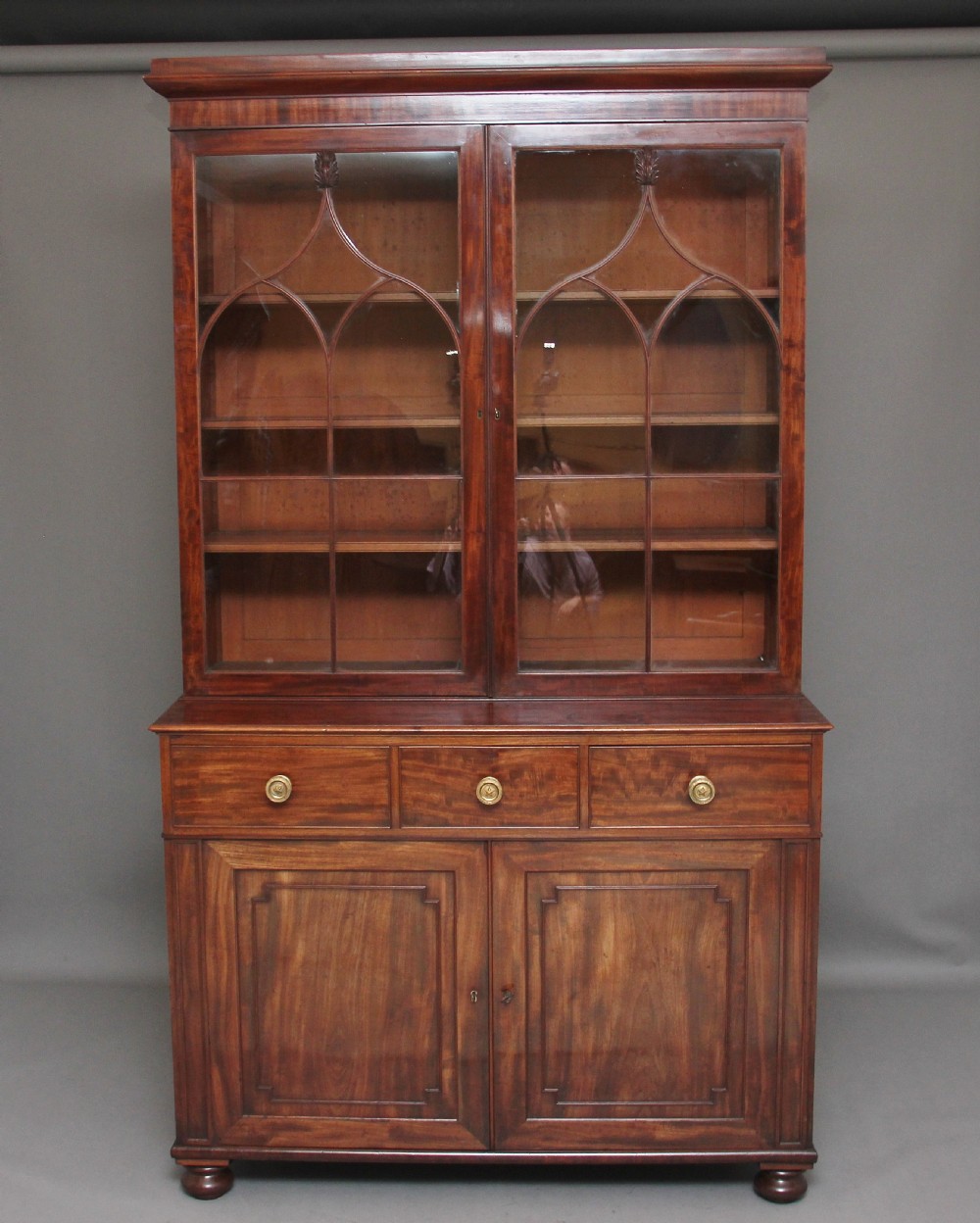 Early 19th Century mahogany bookcase
