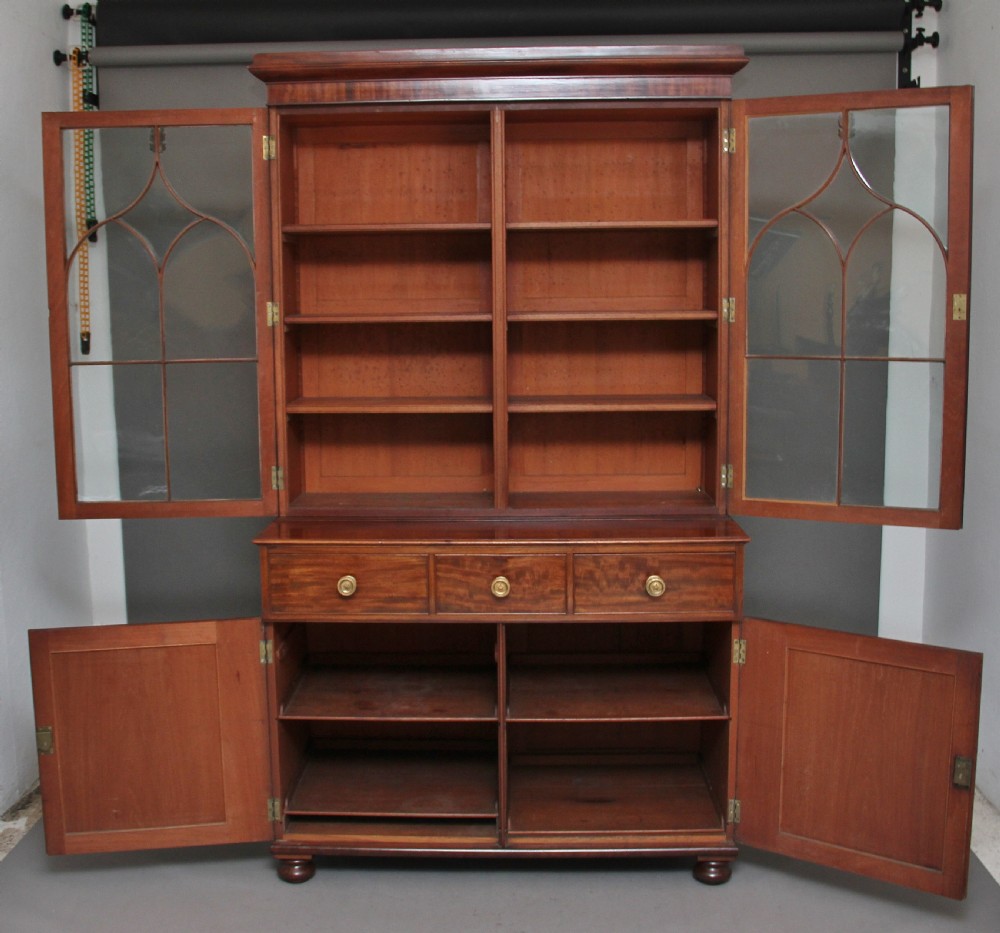 Early 19th Century mahogany bookcase View III