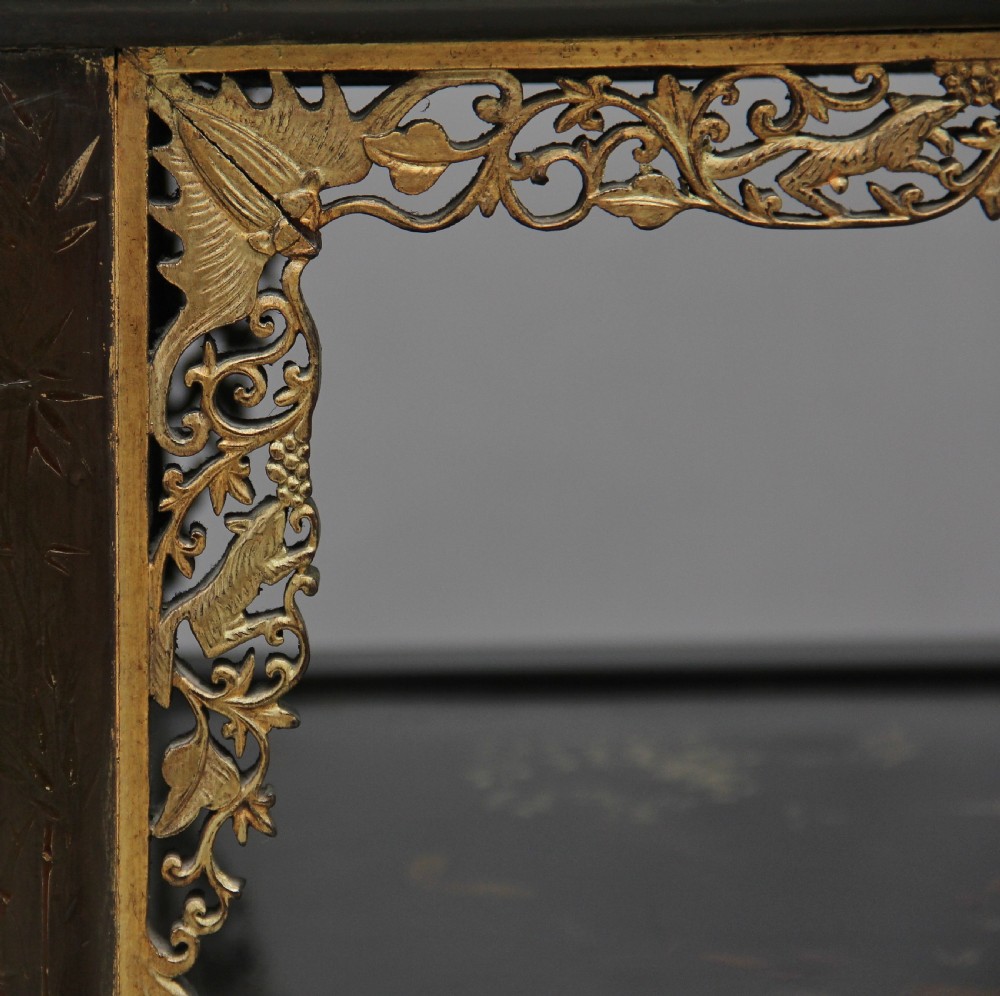 19th Century Chinese two tier occasional table View XIII