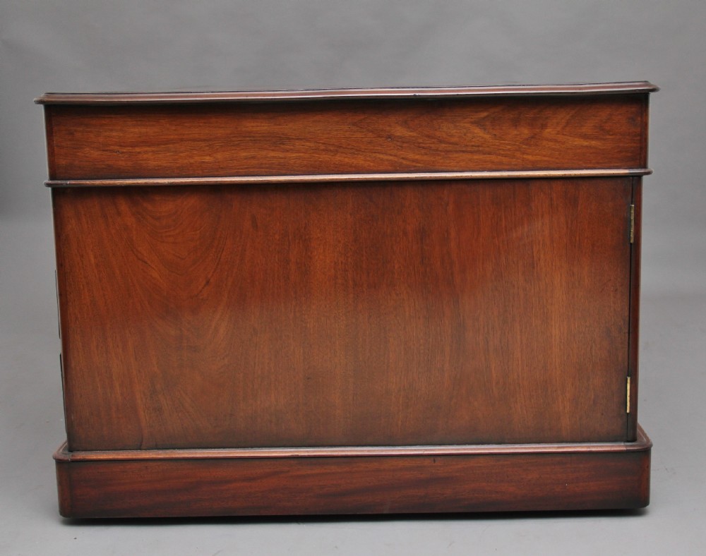 19th Century mahogany partners desk View IV