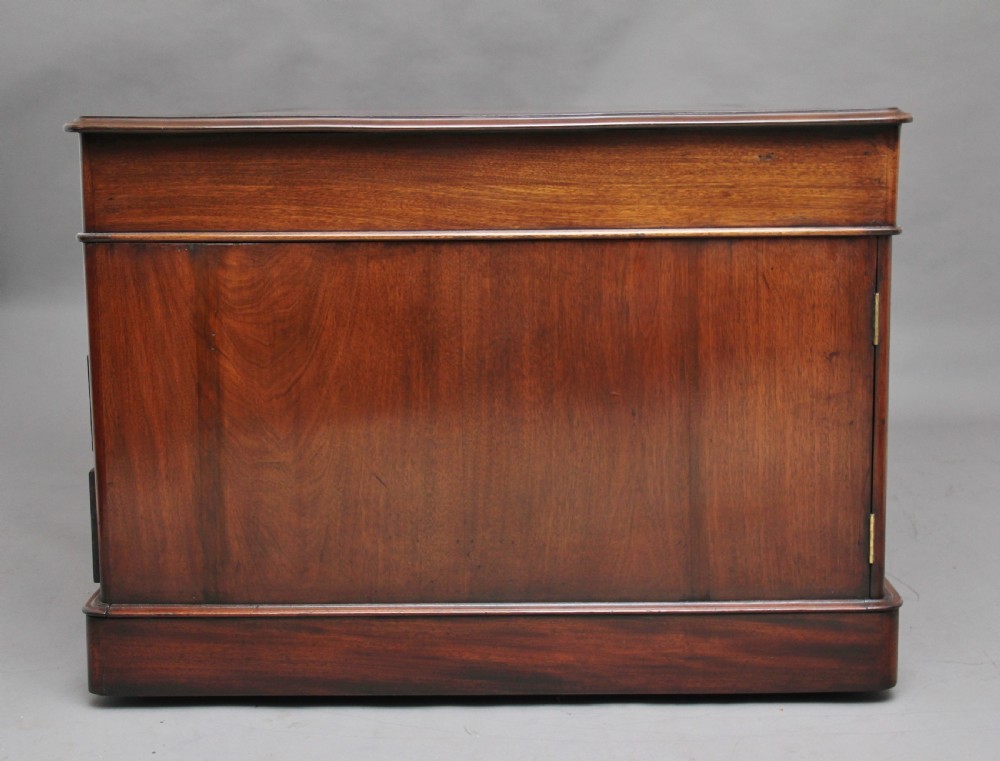 19th Century mahogany partners desk View VII