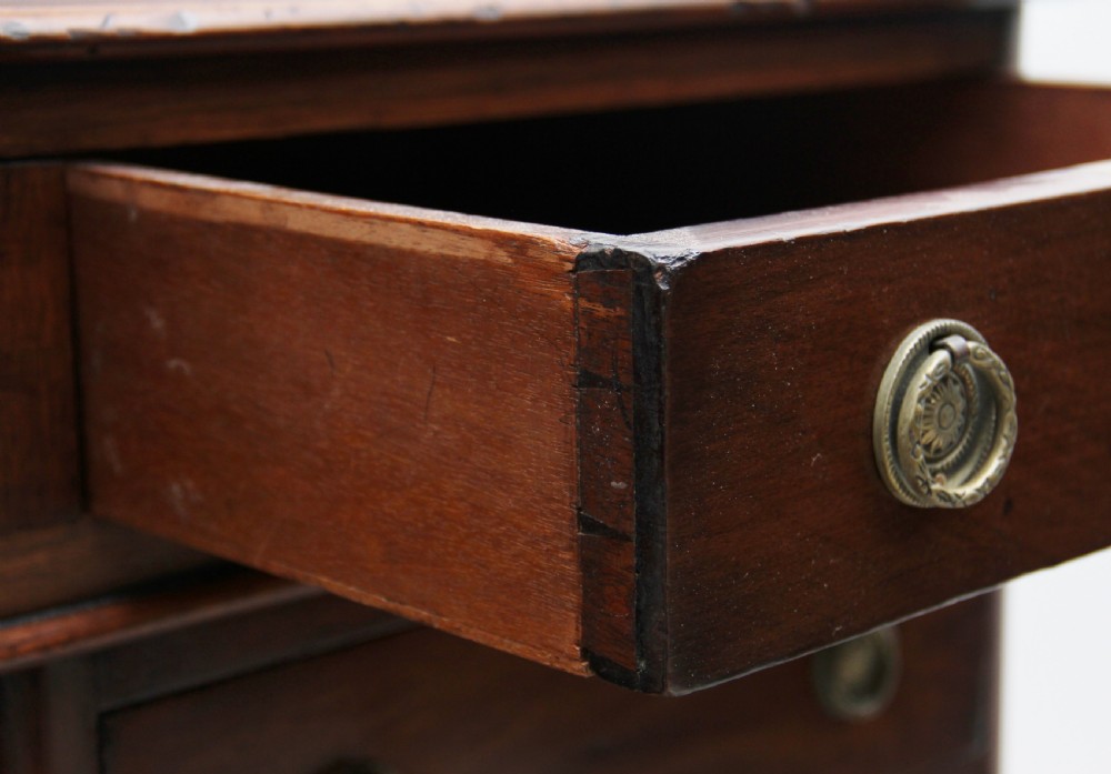 19th Century mahogany partners desk View XI