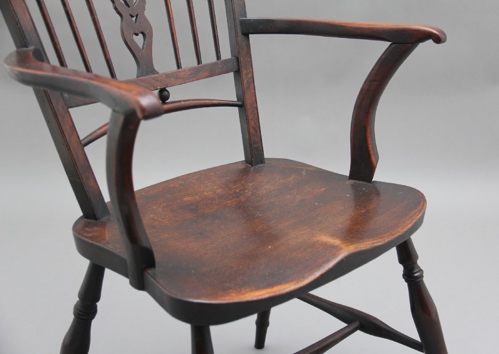 Set of four early 20th Century Mendlesham armchairs View XI