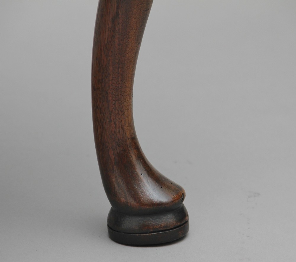 Early 20th Century mahogany stool View VIII