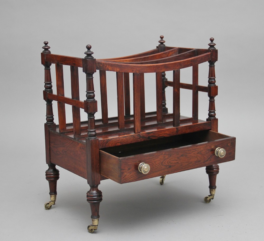 Early 19th Century rosewood Canterbury View II