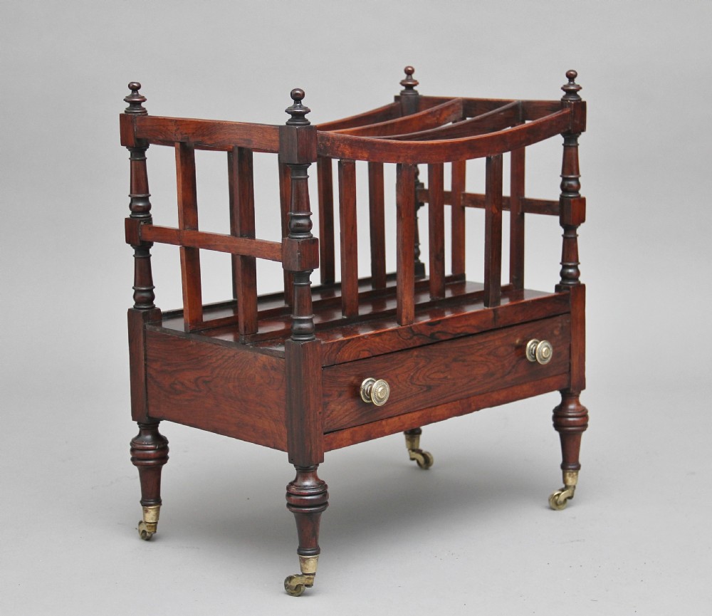 Early 19th Century rosewood Canterbury View III