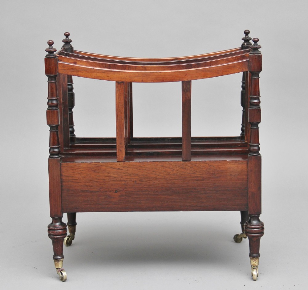 Early 19th Century rosewood Canterbury View VI