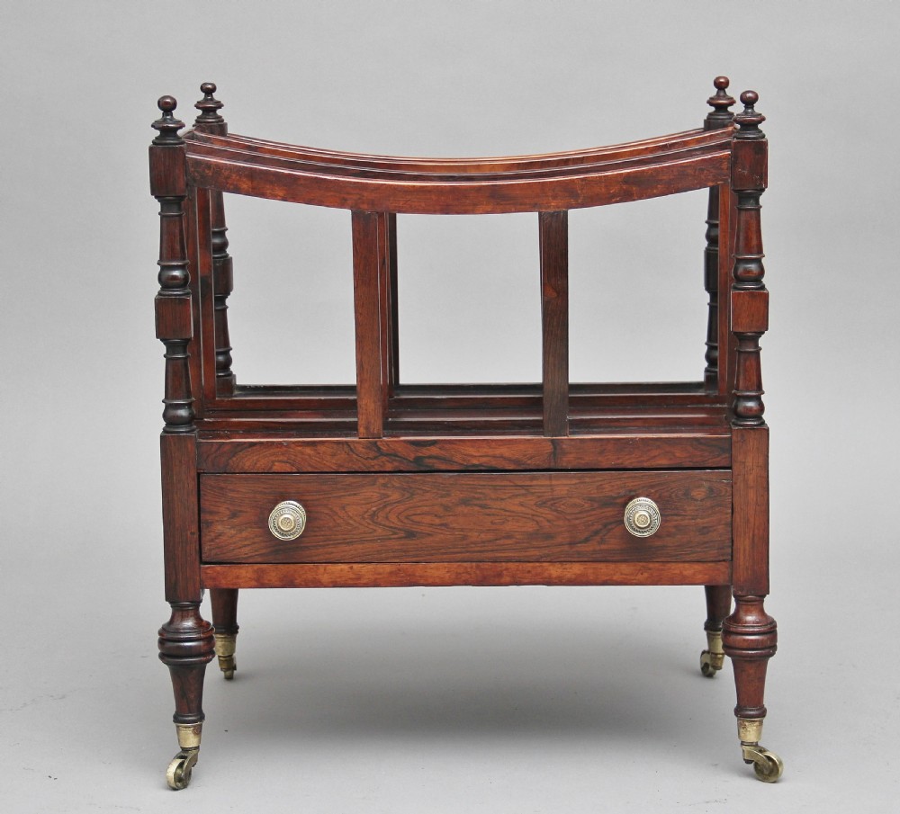 Early 19th Century rosewood Canterbury View VII