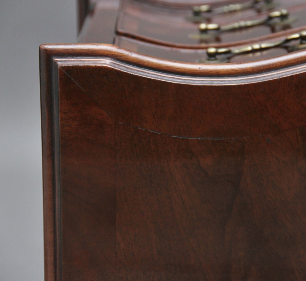 Early 20th Century serpentine chest of drawers View XI