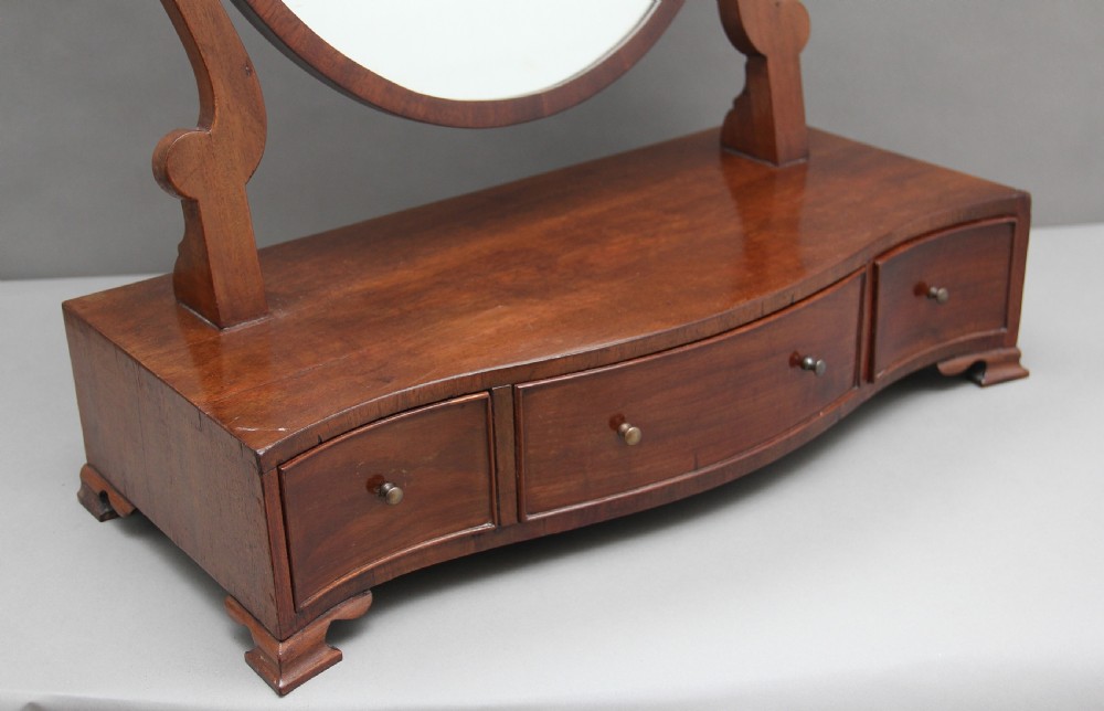 19th Century mahogany dressing mirror View III