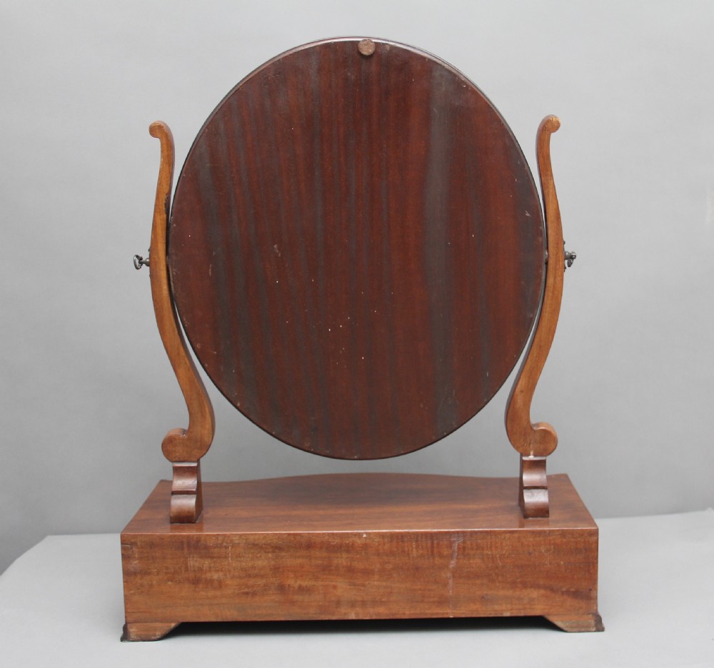 19th Century mahogany dressing mirror View VI