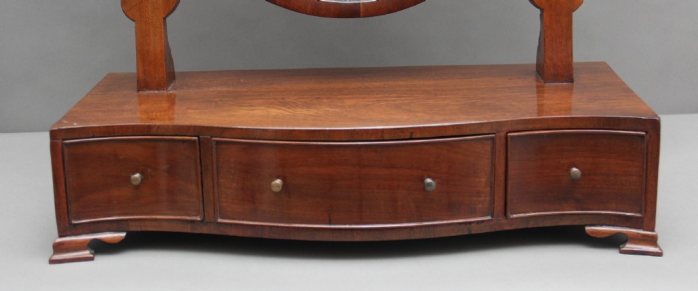 19th Century mahogany dressing mirror View VIII