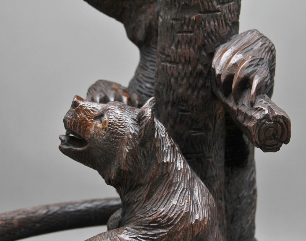 19th Century black forest stick stand View VII