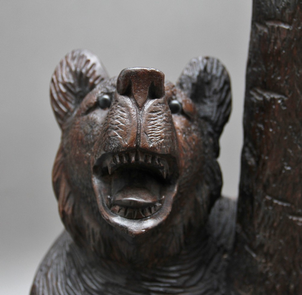 19th Century black forest stick stand View XI