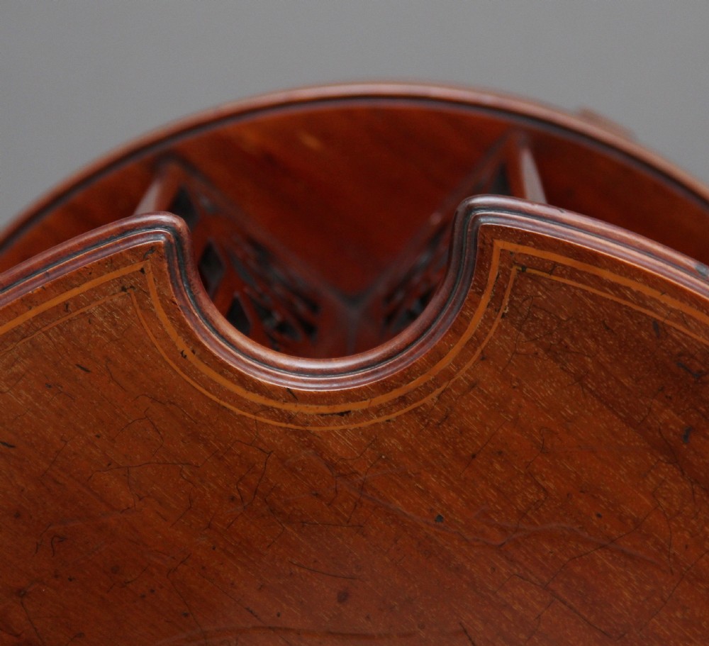 19th Century mahogany revolving bookcase View VII