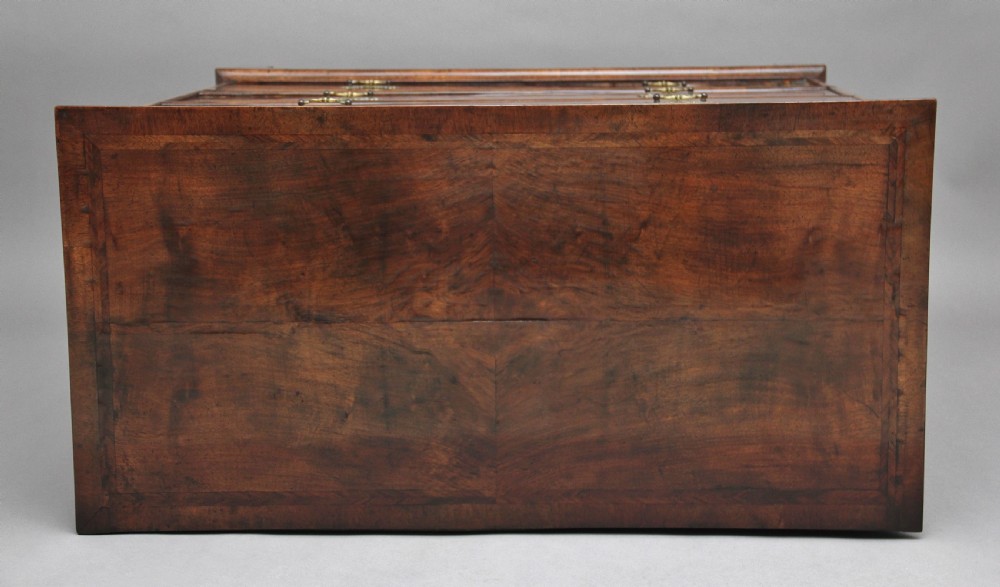 18th Century inlaid walnut chest of drawers View VIII