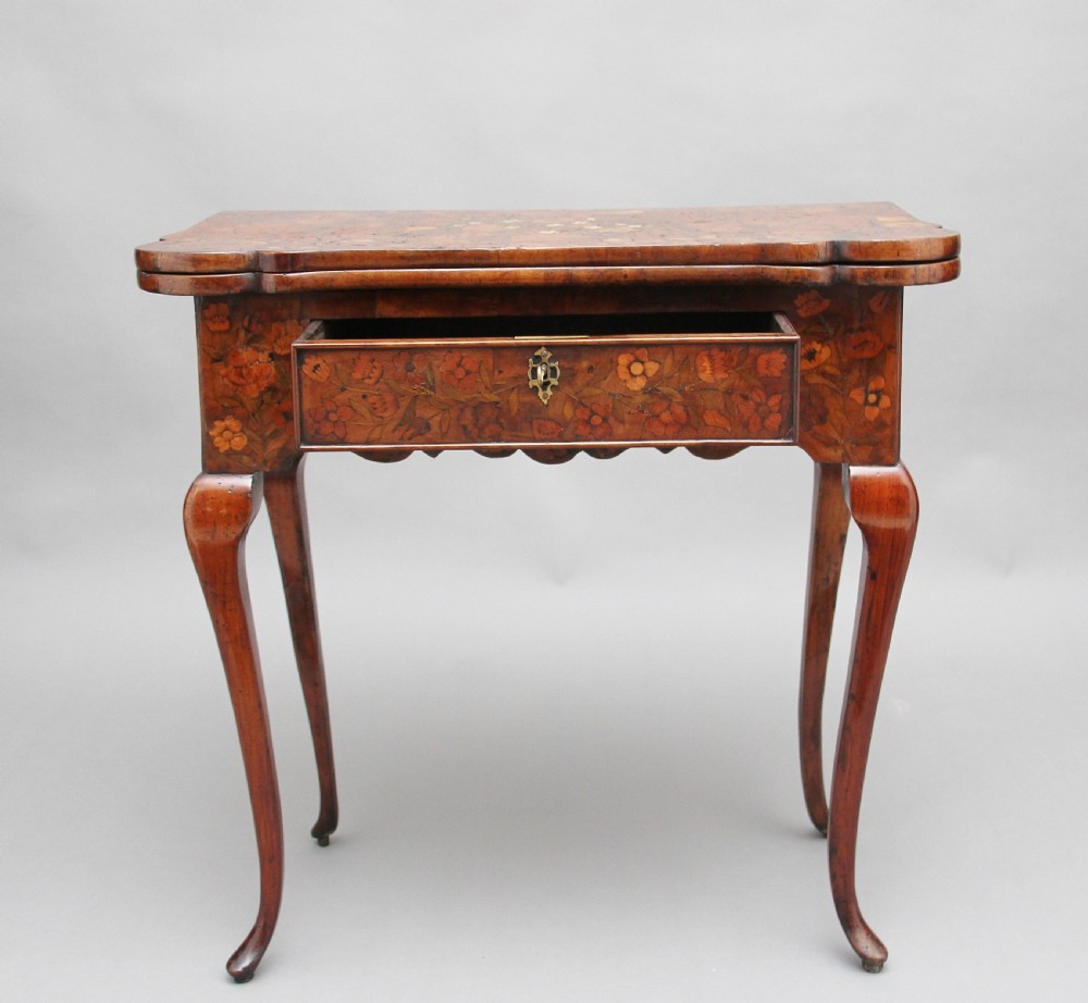 18th Century Dutch card table View IV