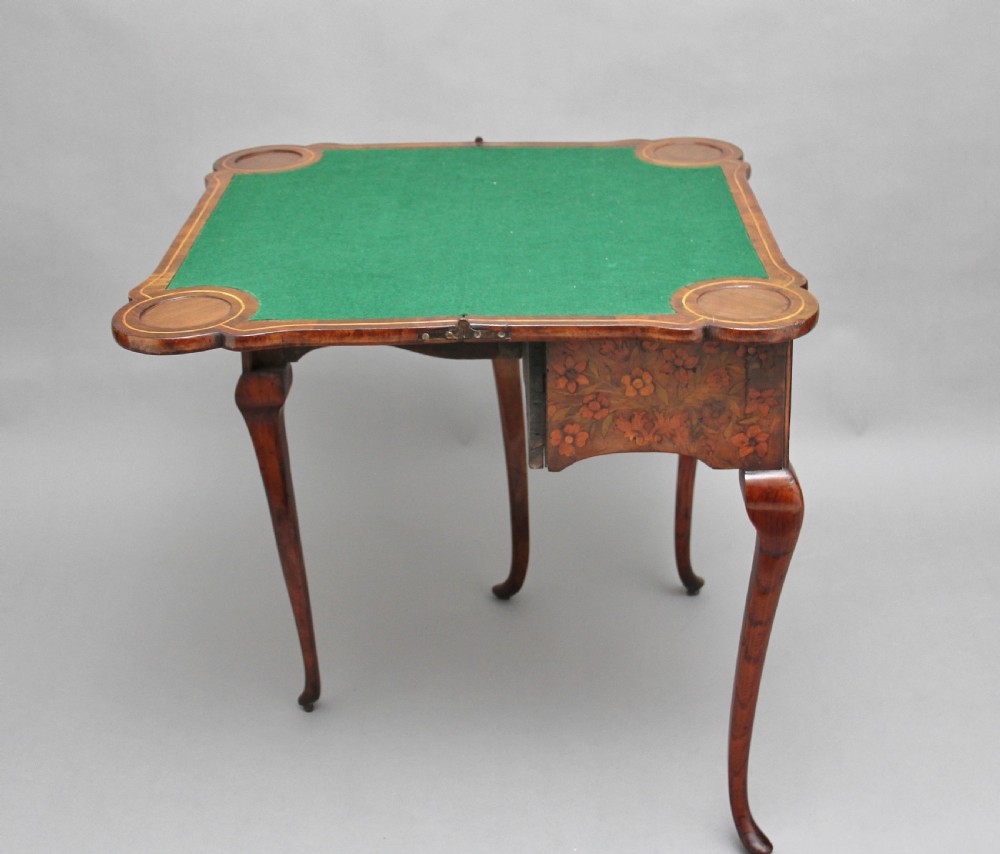 18th Century Dutch card table View XI