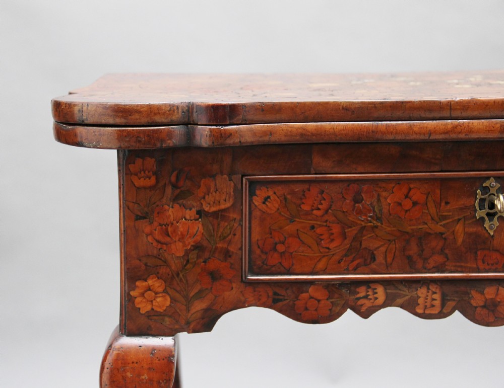 18th Century Dutch card table View XIII