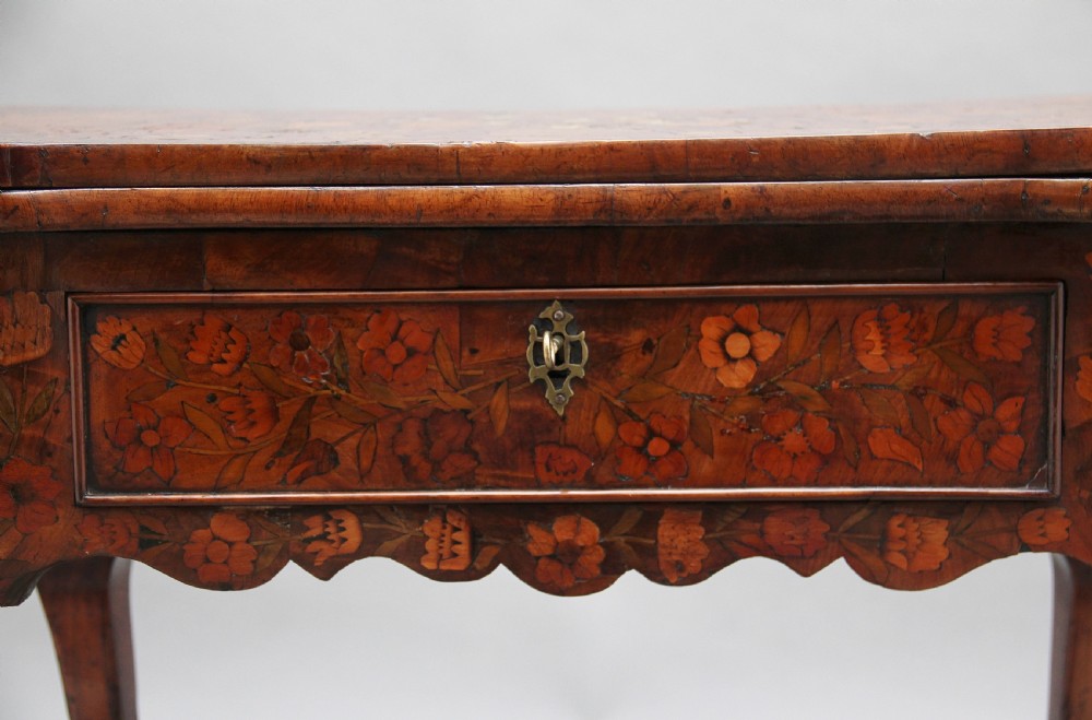 18th Century Dutch card table View XIV