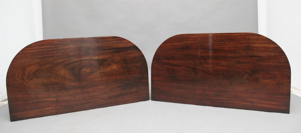 Pair of early 19th Century mahogany console tables View VI