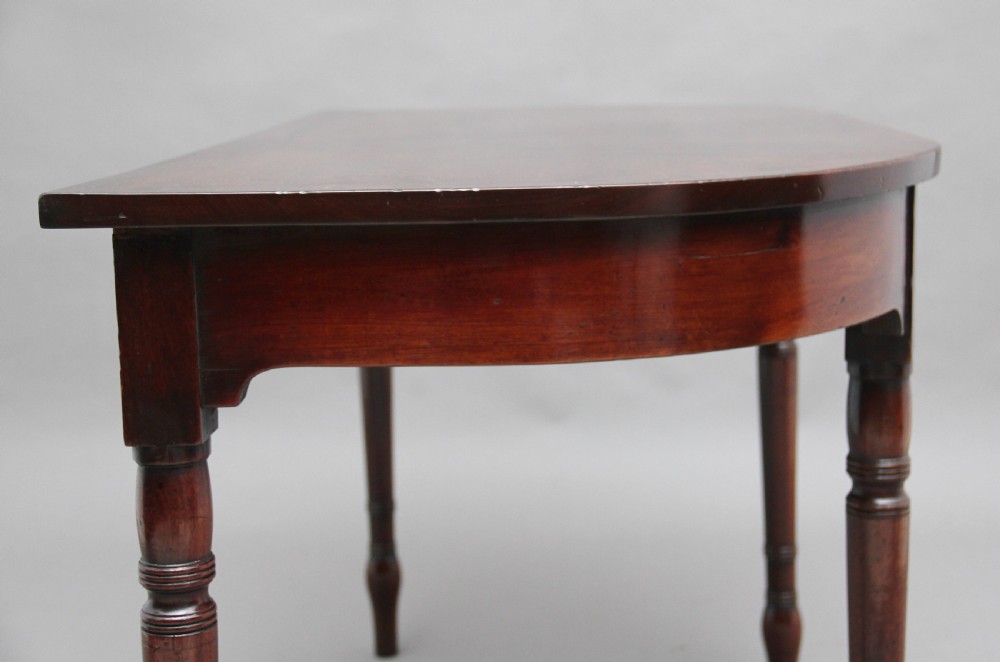 Pair of early 19th Century mahogany console tables View VIII