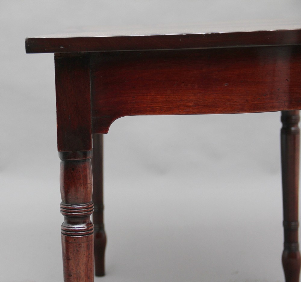 Pair of early 19th Century mahogany console tables View IX