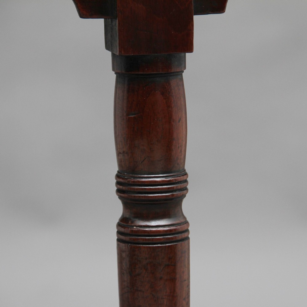 Pair of early 19th Century mahogany console tables View XII