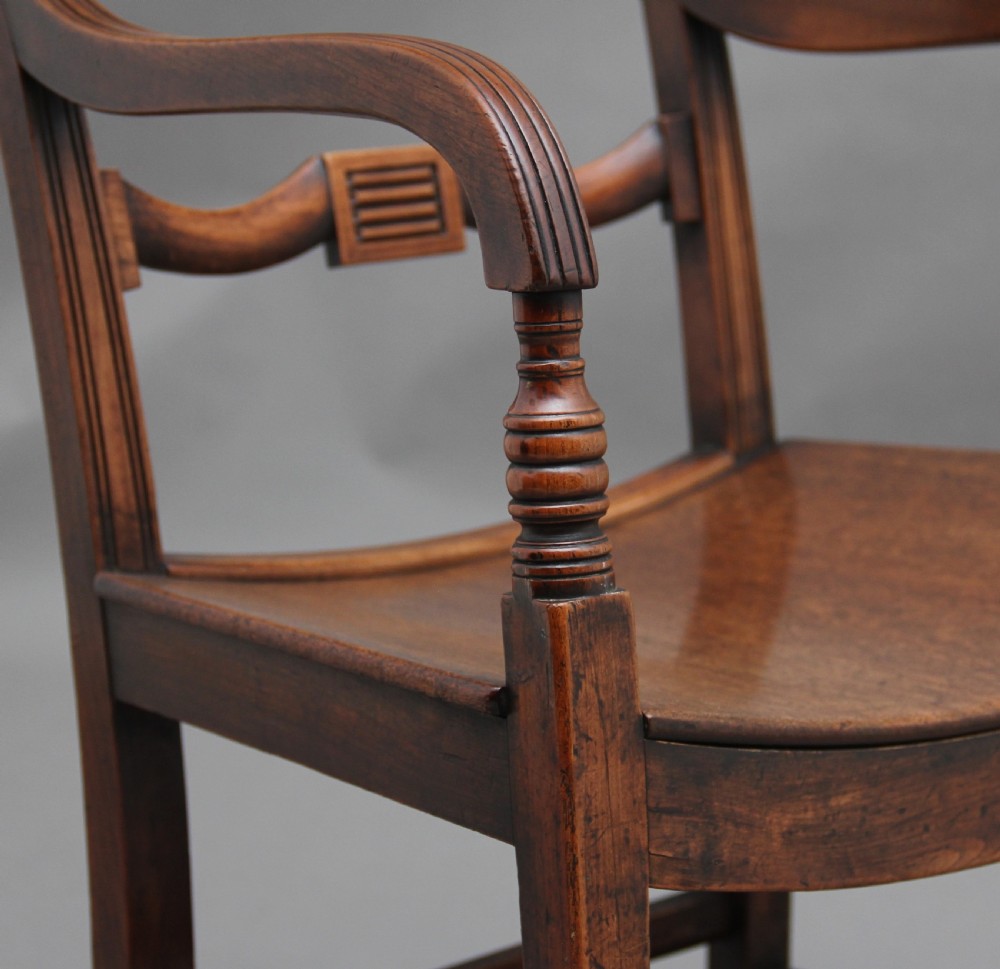 Early 19th Century ash and elm armchair View VI
