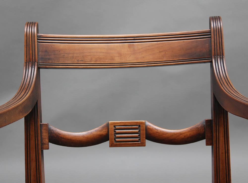 Early 19th Century ash and elm armchair View VIII