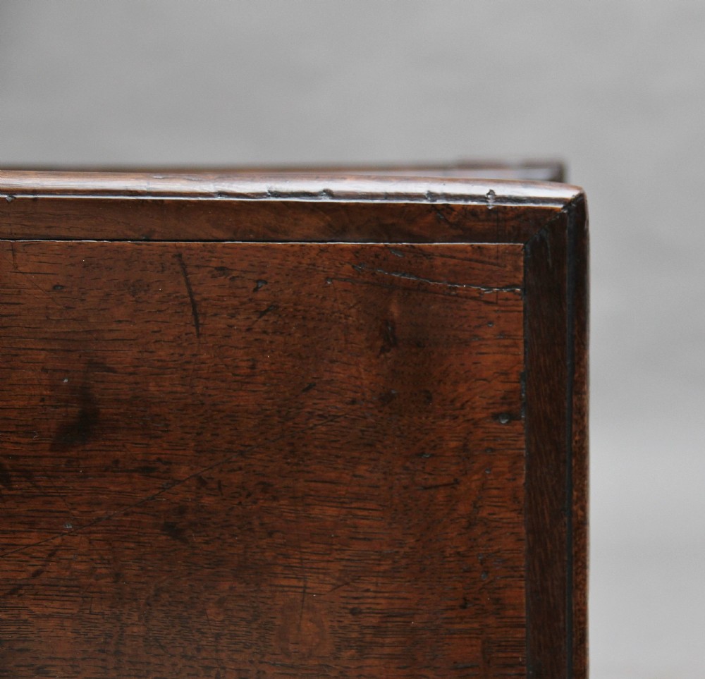 18th Century oak geometric chest of drawers View IX