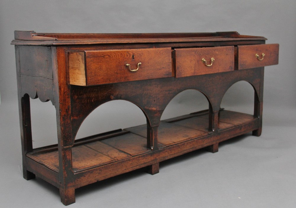 18th Century oak pot board dresser View XI
