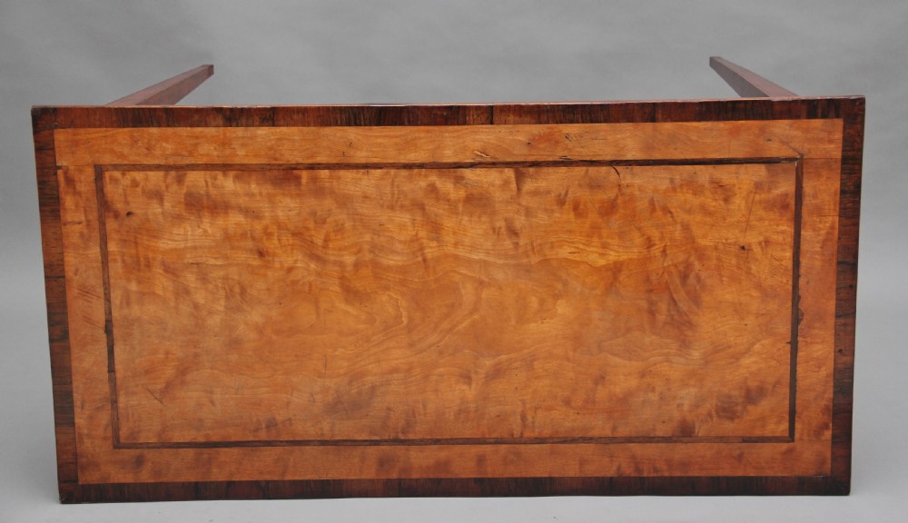 19th Century satin birch side table View VIII