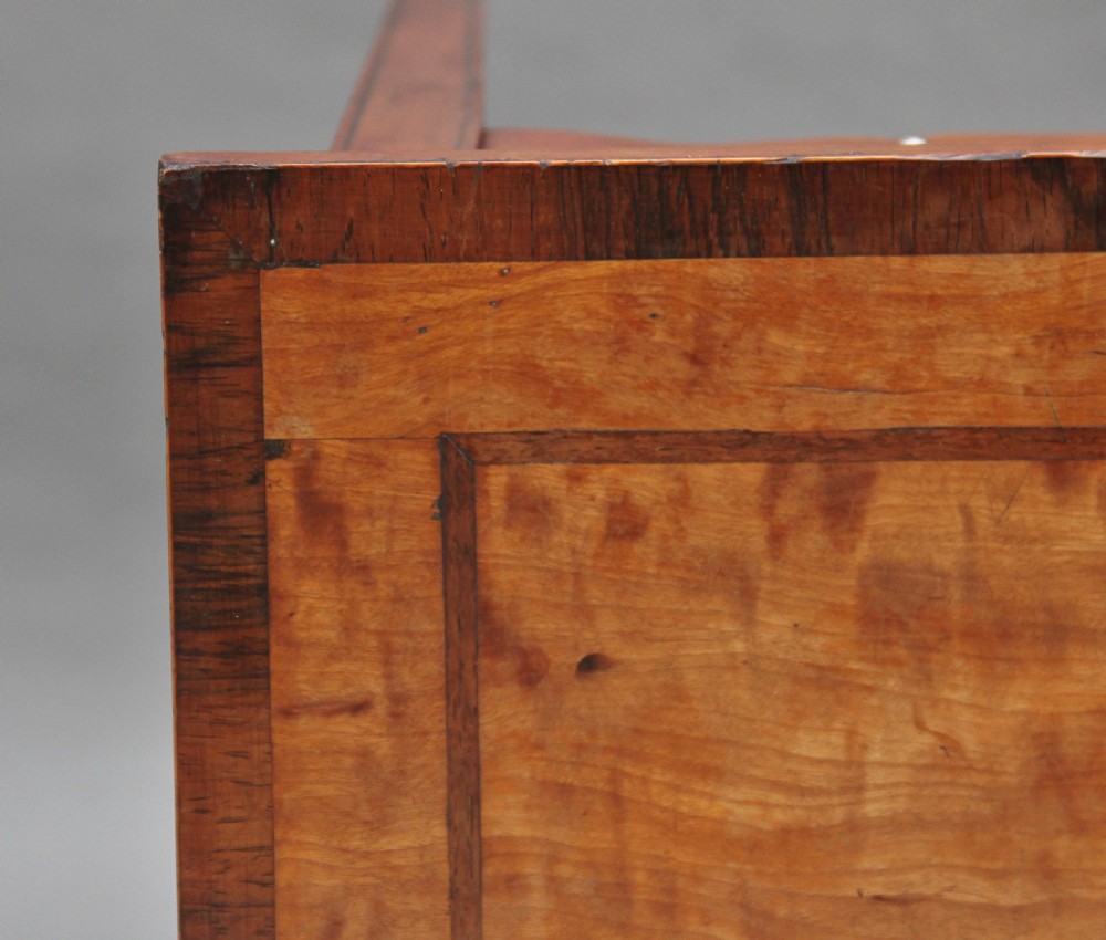 19th Century satin birch side table View IX