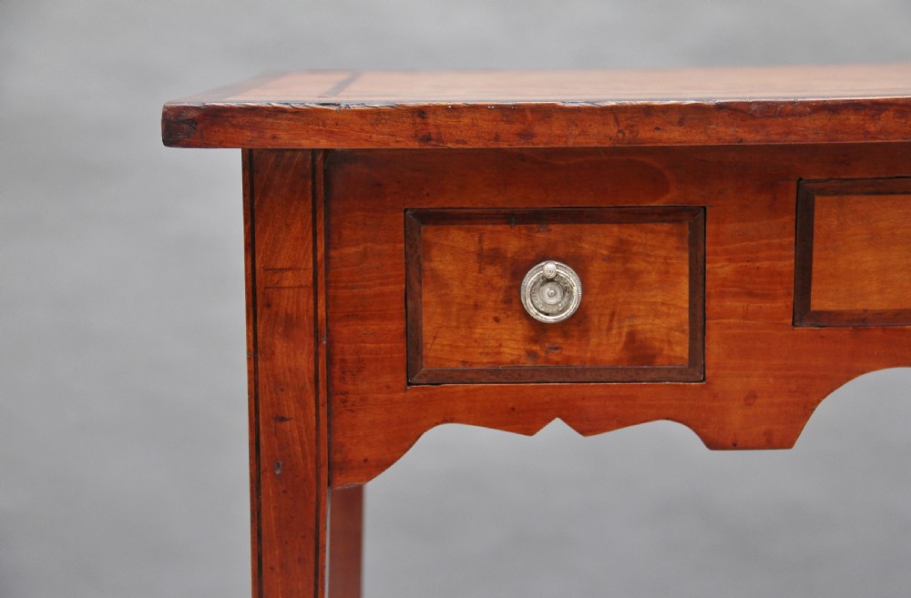 19th Century satin birch side table View X