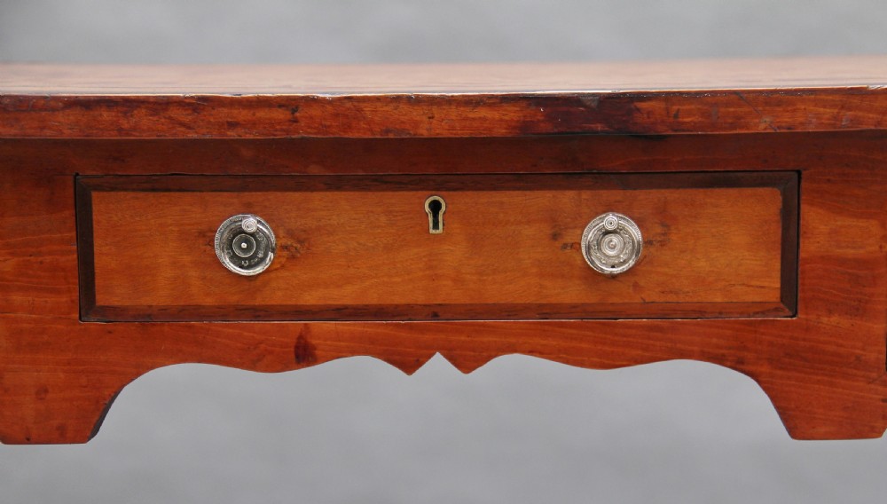 19th Century satin birch side table View XI