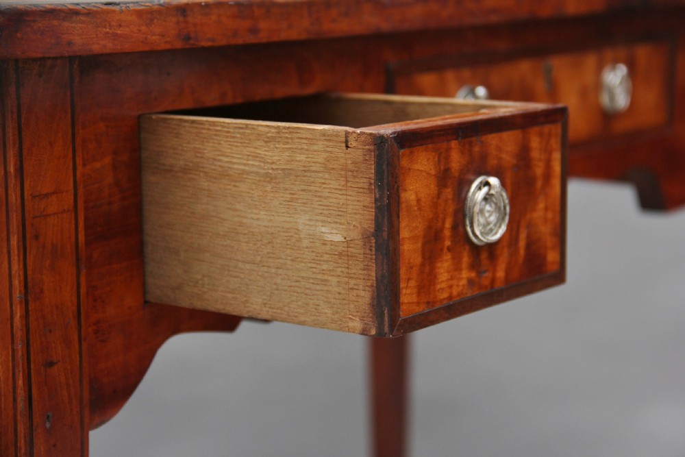 19th Century satin birch side table View XII