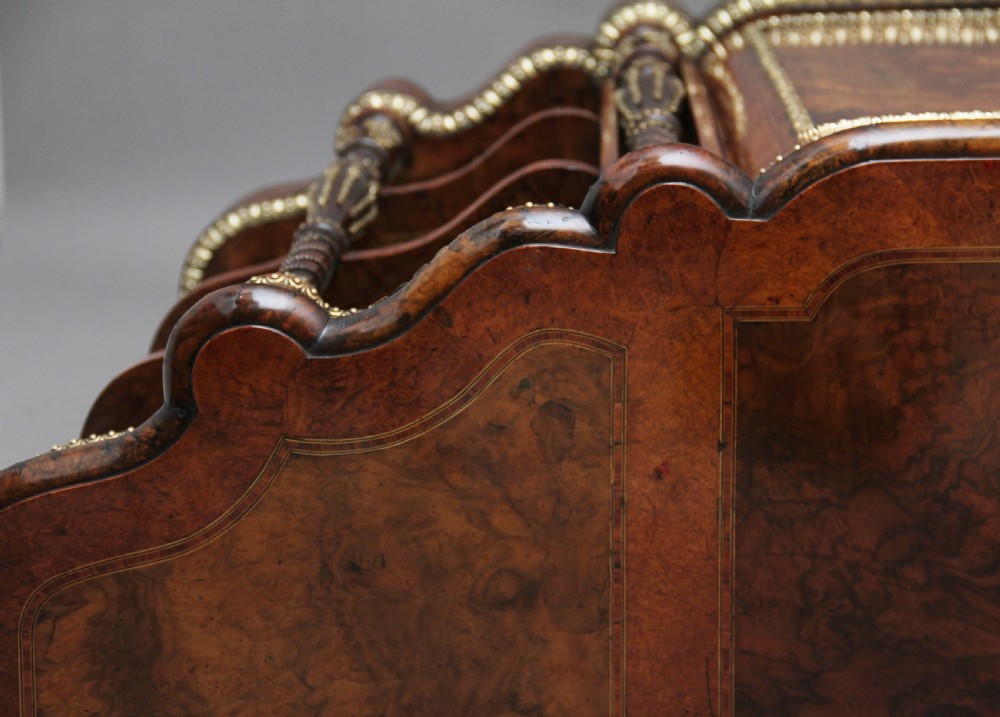 19th Century walnut and marquetry credenza View VIII