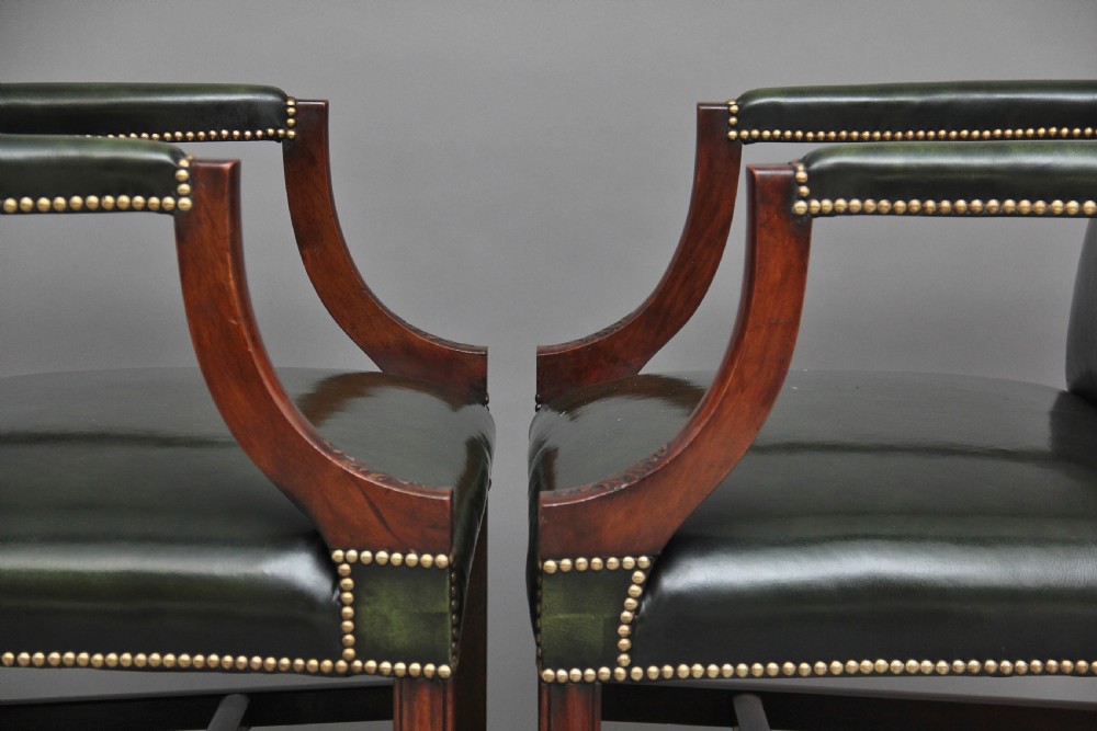 Pair of early 20th Century Gainsborough armchairs View VI