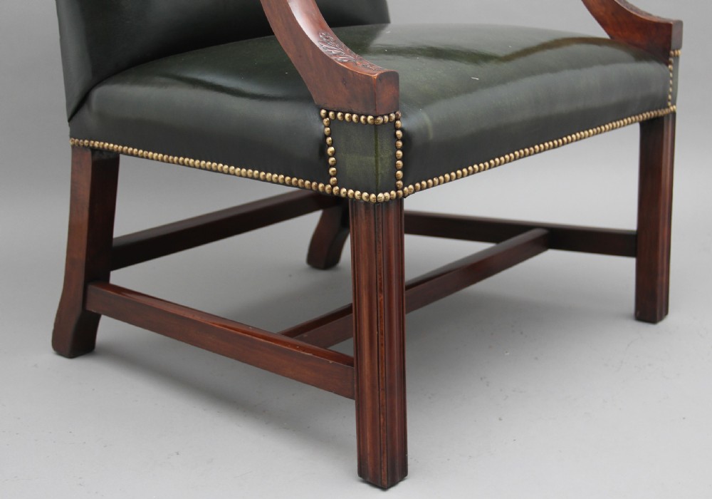 Pair of early 20th Century Gainsborough armchairs View IX