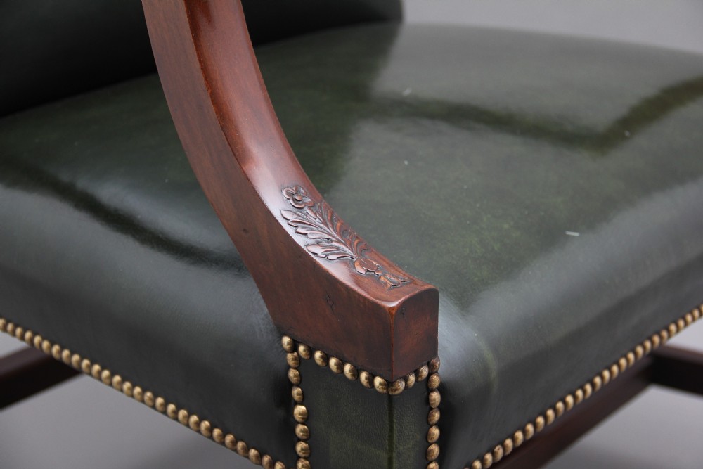 Pair of early 20th Century Gainsborough armchairs View X